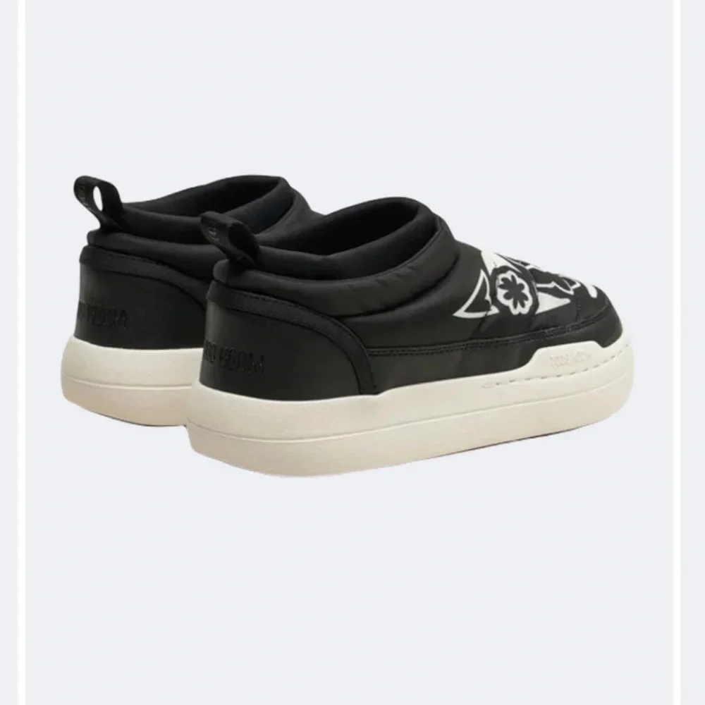 Moon Boot Park Soft Flower Women Lifestyle Shoes Black/White